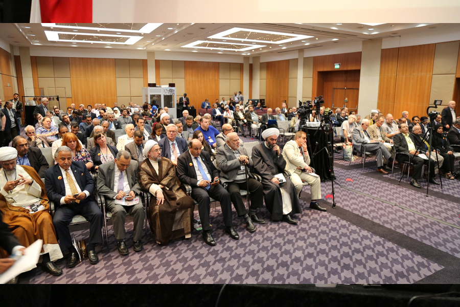 مشاركة ممثلين عن 20 دولة في المؤتمر الدولي لنصرة الشعب اليمني في لندن + (صور)