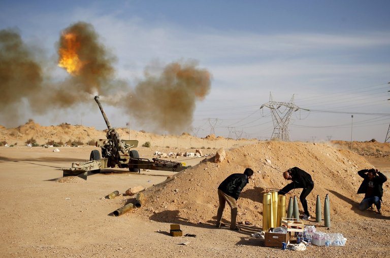 Libya forces launch air operations against ISIS militants in Sirte