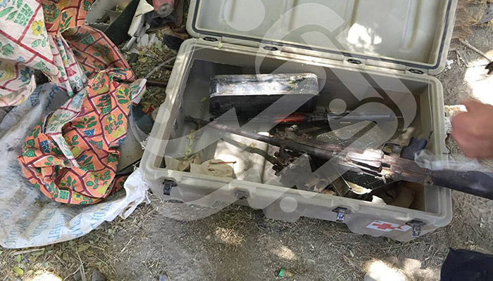 Imam Hussain shrine's affiliated brigade finds a booby-trapped vehicle