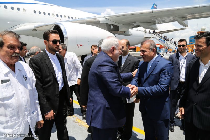 Arribo del Canciller Iraní a Cuba en Imágenes