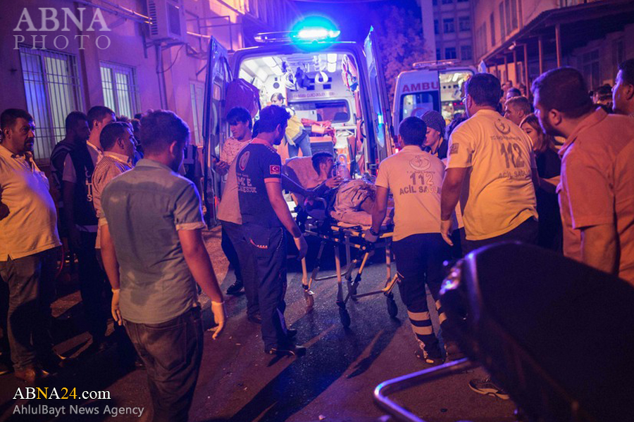 Photos: Turkey wedding suicide bombing