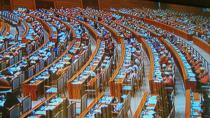 ကာကြယ္ေရး ႏွင့္ ဝန္ႀကီးဌာန အခ်ဳိ႕မွအပ ဝန္ႀကီးဌာနမ်ား၏ ဘတ္ဂ်တ္ က်ပ္ဘီလီယံ ၄၇၀ ေက်ာ္ ျဖတ္ေတာက္