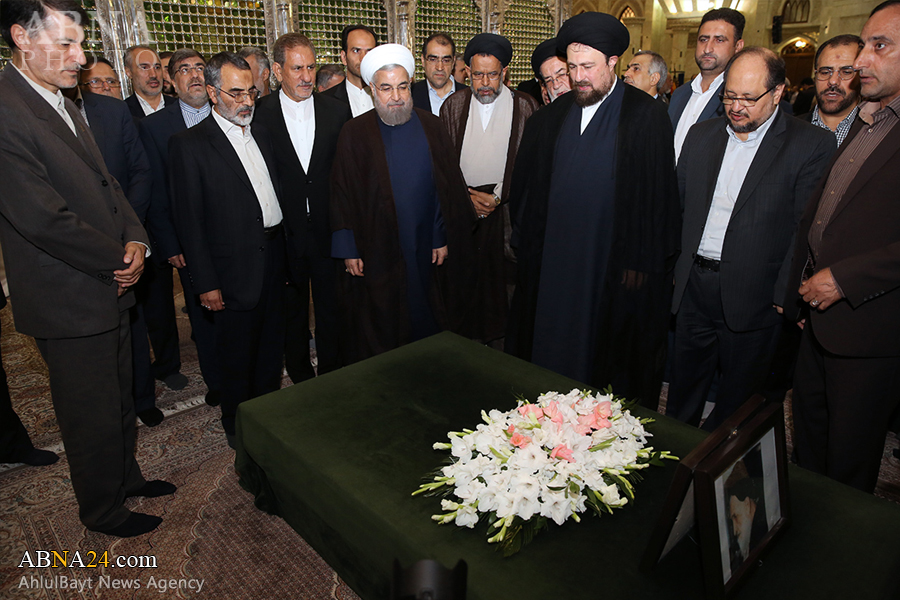 El Presidente de Irán y los  Miembros del Gobierno han Renovado el Pacto con los Valores del Fallecido Imam Jomeini (r.a.)