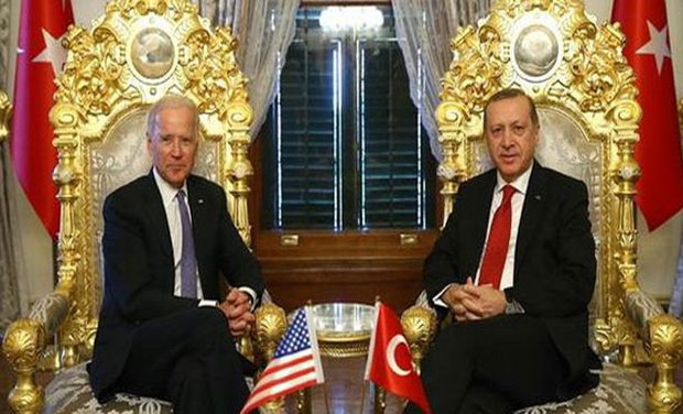 اردوغان اور جوبایڈن کے درمیان ملاقات
