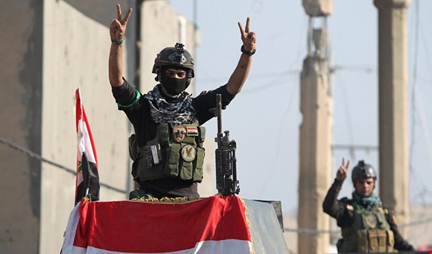 قيادة العمليات المشتركة تعلن تطهير جزيرة الخالدية بالكامل من داعش التكفيري + (صور)
