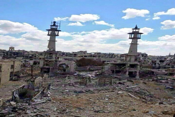 Syrian Forces Liberate Hazrat Sakinah Shrine in Darayya