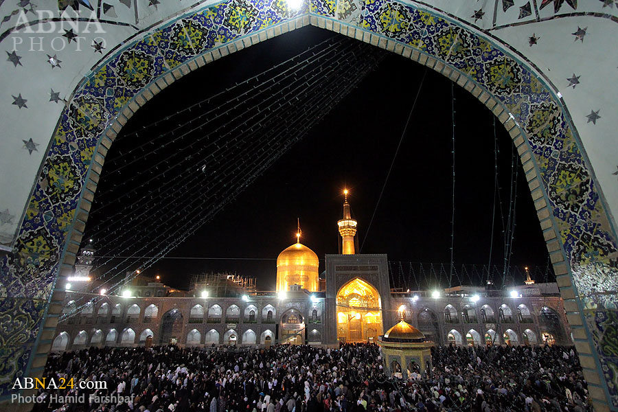 تقرير مصور / مشاهد رائعة اثناء الزيارات الخاصة عن حرم الامام الرضا (ع) 
