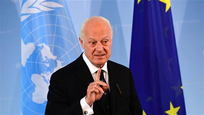 U.N. Syria envoy presses for speedy Aleppo aid delivery
