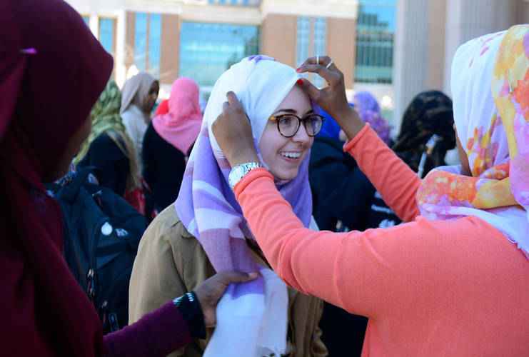 French politicians 'hitting out at Muslim women'