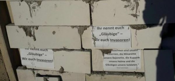 Parchim: Eingang von Moschee zugemauert