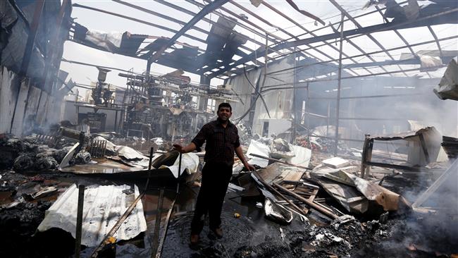 Saudi Arabian jets target civilian infrastructure in Yemen