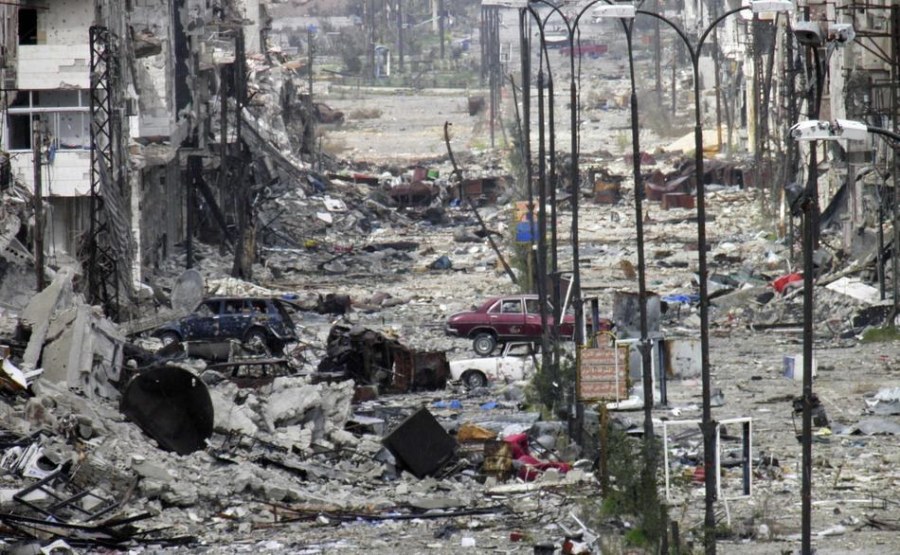 Two civilians killed in terrorist rocket attacks on Homs