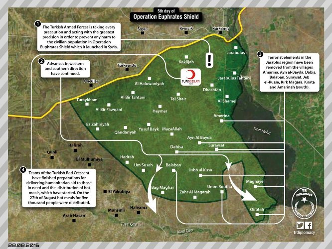 Fifth Day of Turkey’s Syria intervention explained