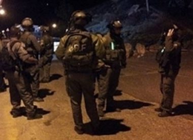 Israeli Soldiers Kidnap ten Palestinians In The West Bank