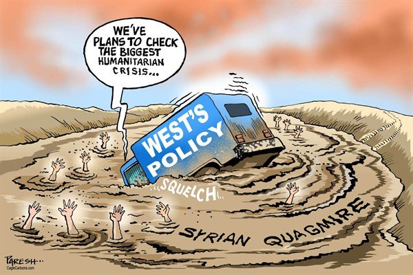 Cartoon: West's policy in Syria 