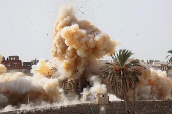 مقتل قيادي في "ولاية سيناء" بقصف للجيش المصري