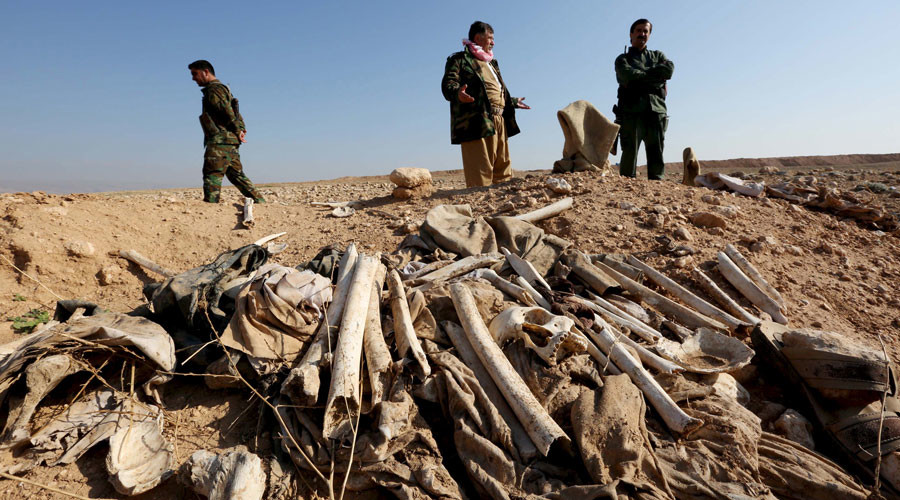 72 ISIS mass graves containing up to 15,000 discovered in Iraq & Syria 