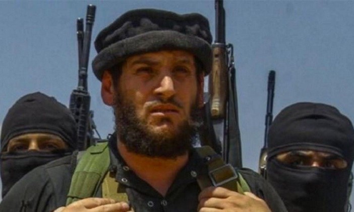 داعش التكفيري ينشر صورة لجثة ابو محمد العدناني بعد مقتله