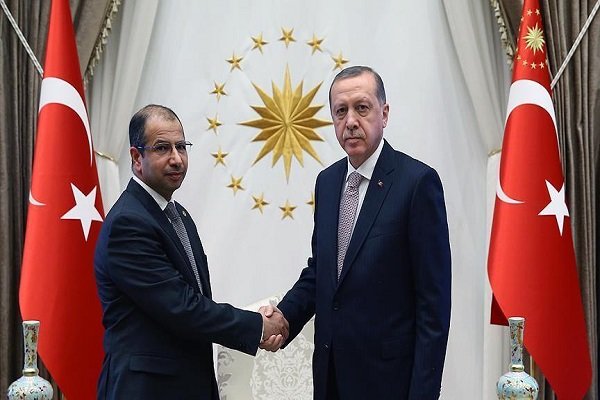 عراقی پارلیمنٹ کے اسپیکر سلیم الجبوری کی اردوغان سے ملاقات