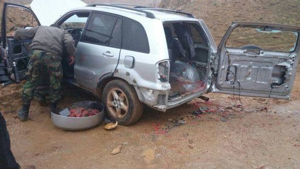 ضبط سيارة مفخخة جنوبي بغداد وقتل انتحاري يرتدي حزاما ناسفا
