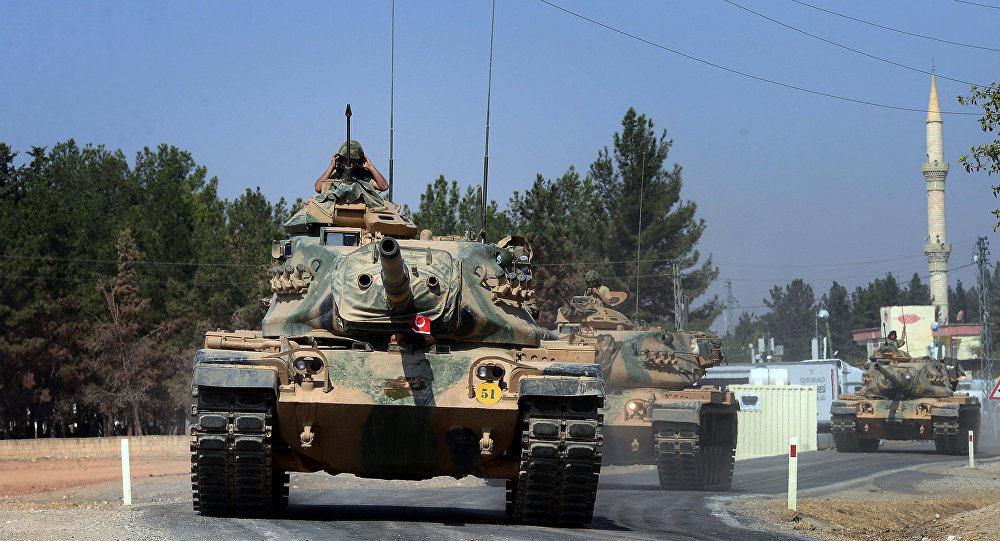 Turkish troops enter Syrian province of Aleppo