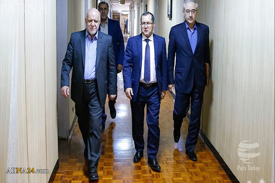 دیداری وەزیری وزەی جەزایر لە گەڵ زەنگەنە