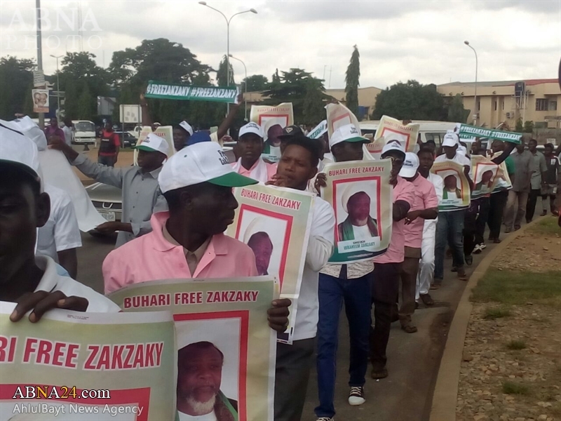 “Estudiantes Nigerianos Exigen la Libertad Inmediata del Sheij Al-Zakzaky en Abuya”