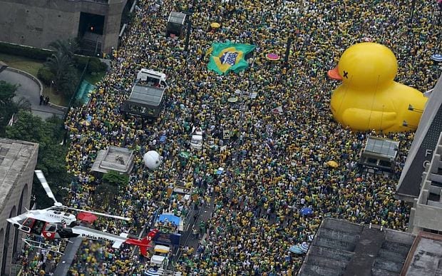 Wananchi wa Brazil waandamana kumpinga Rais Mpya 