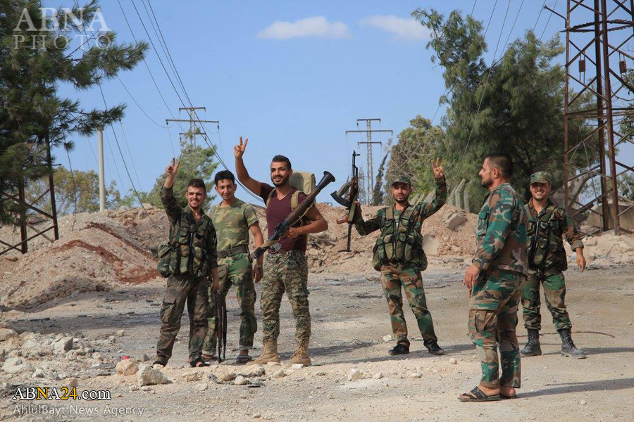 تقرير مصور / تحرير منطقة الكلية العسكرية في حلب على يد الجيش السوري من المسلحين 