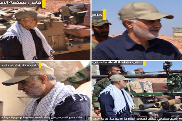 میجر جنرل سلیمانی کا دورہ حلب + تصاویر