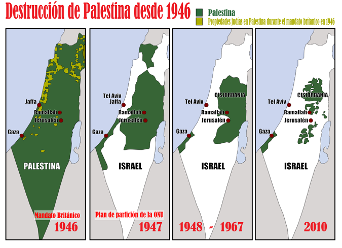 Israelíes Proponen un Referéndum para 'Poner Fin' a la Ocupación de Palestina. No Incluye Jerusalén Ni los Altos del Golán