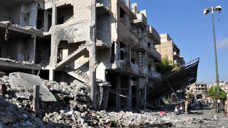 شام؛ حلب پر دھشتگردوں کا میزائیلی حملہ، متعدد عام شہری جانبحق