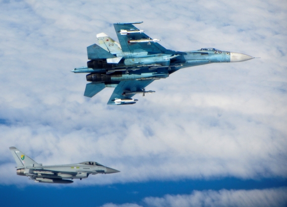  Russian jet intercepts US navy spy plane over Black Sea