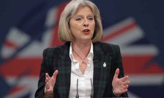 May claims selling arms to Saudi Arabia helps 'keep people on the streets of Britain safe'
