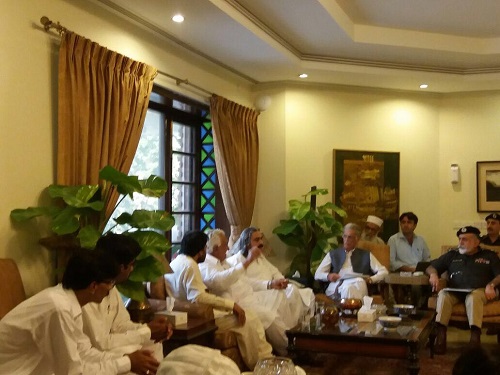 مجلس وحدت کے وفد نے خیبرپختونخواہ کے وزیر اعلی سے کی ملاقات