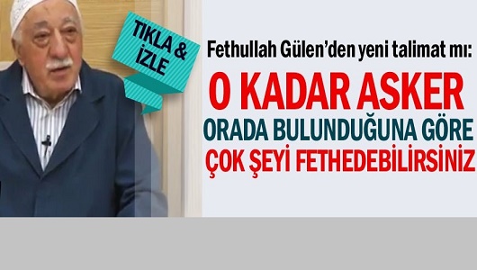O kadar asker orada bulunduğuna göre çok şeyi fethedebilirsiniz