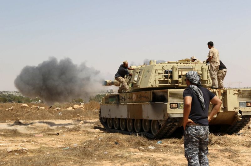 Libyan National Army makes significant progress east of Sirte