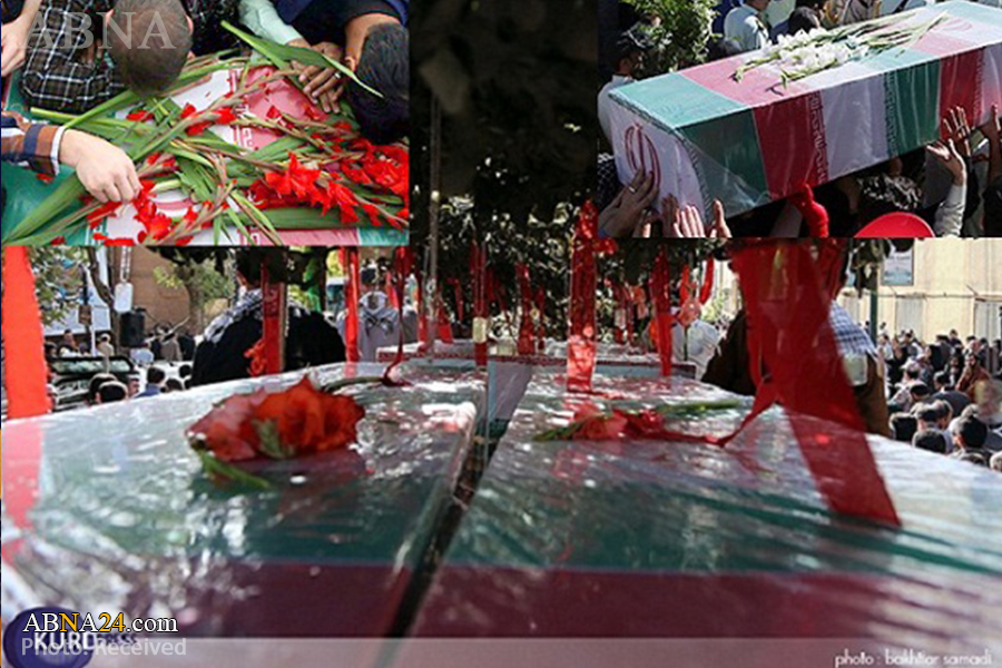 ته‌رمی 3 شه‌هیدی شوێنبزری سه‌رده‌می به‌ره‌ڤانی پیرۆز له‌ سنه‌ به‌ڕێکرا 