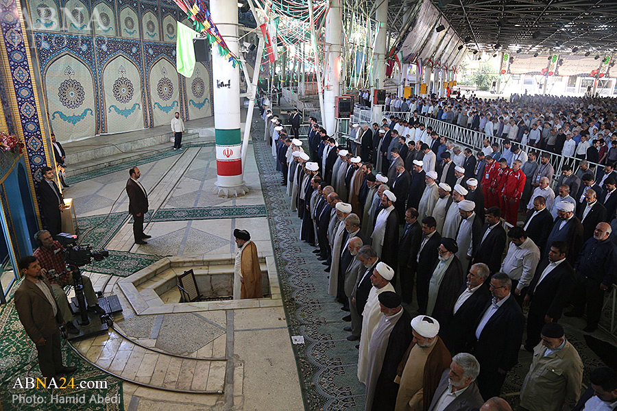تصویری رپورٹ: تہران میں نماز عید الاضحی آيت اللہ خاتمی کی امامت میں منعقد ہوئی