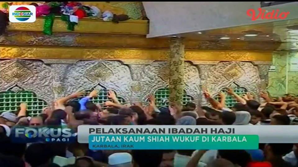 Sebut Syiah Wukuf di Karbala, Indosiar Diprotes Netizen
