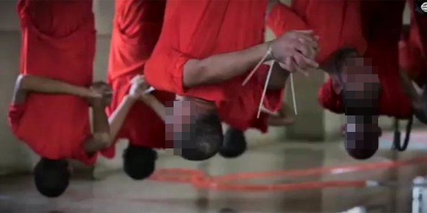 ISIS schlachtet Gefangene wie Tiere 