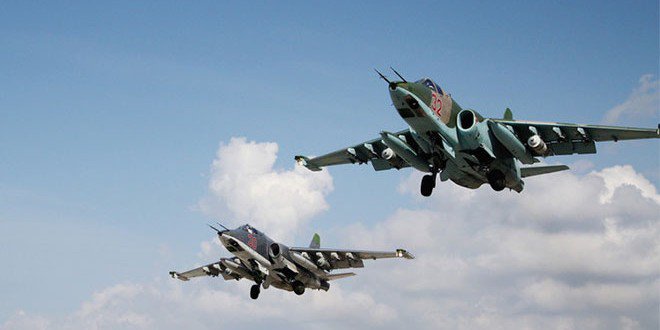 Russian air forces kill 250 ISIS militants preparing assault on Palmyra
