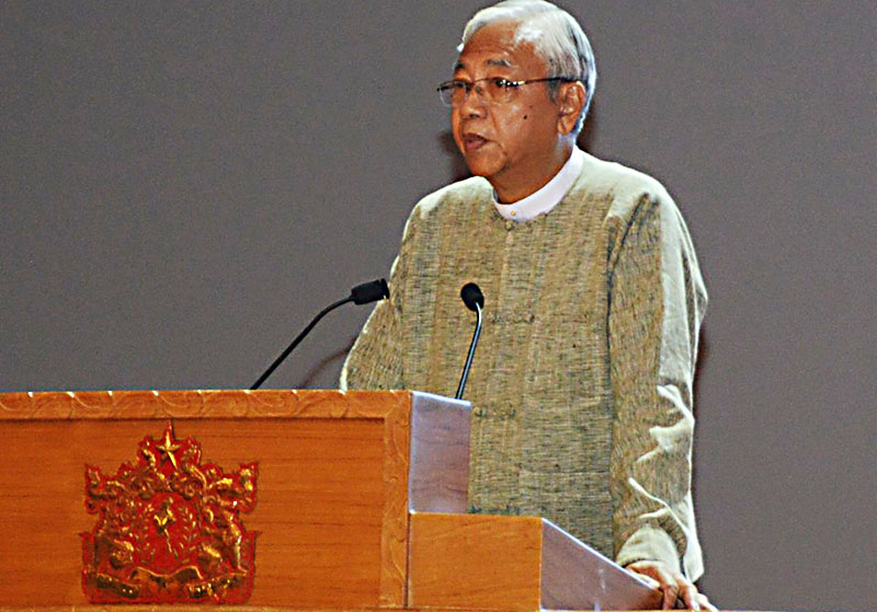 မူးယစ္ေဆးက ႏိုင္ငံတည္ၿငိမ္ေအးခ်မ္းေရးကို အေႏွာင့္အယွက္ေပးေနဟု သမၼတ ေျပာ