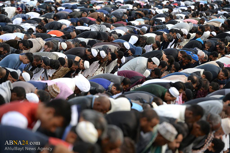 تقرير مصور / صلاة عيد الاضحى المبارك في مدينة بيرمنغام الانكليزية