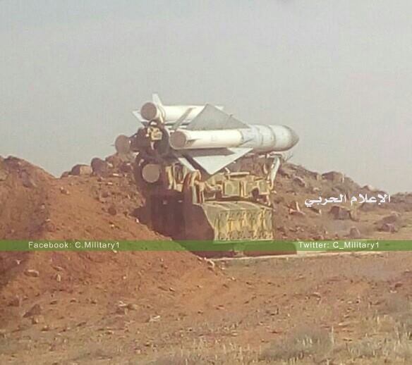 الجيش السوري يستعرض s200 السورية قبل اطلاقها على طائرات العدو الاسرائيلية + (صور)