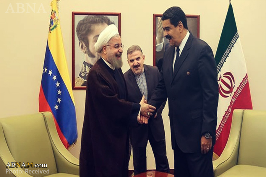 چاوپێکەوتنی سەرۆک کۆمارانی ئێران و ڤێنزۆئێلا لە کاراکاس