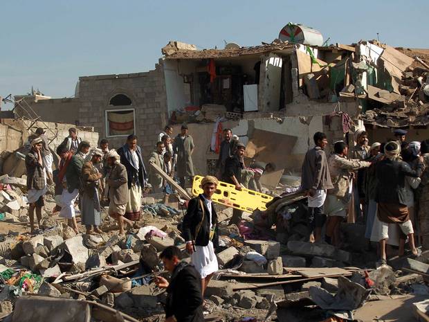 Over 3,000 Saudi strikes on Yemen hit non-military sites 