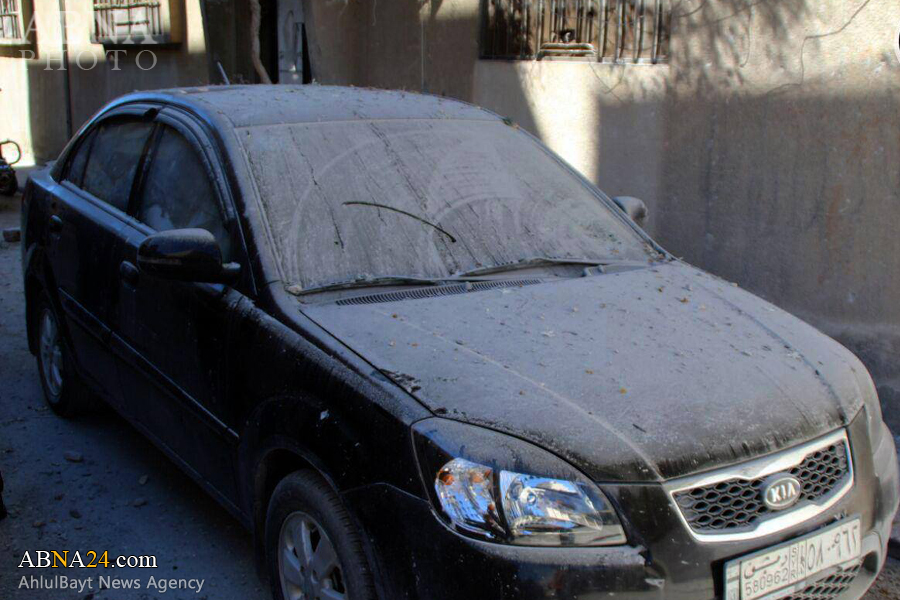 تقرير مصور / جماعات مسلحة تقصف مناطق بريف حمص 