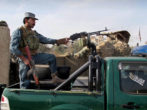 US airstrikes kill 8 Afghan policemen