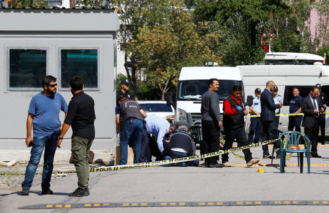Un Herido en un Ataque a la Embajada de Israel en Ankara